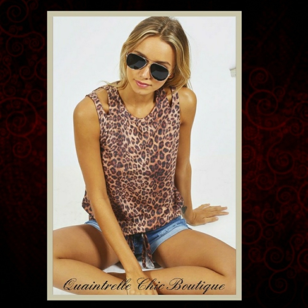 🖤AVAILABLE 🖤 SHELBY LEOPARD PRINT TANK